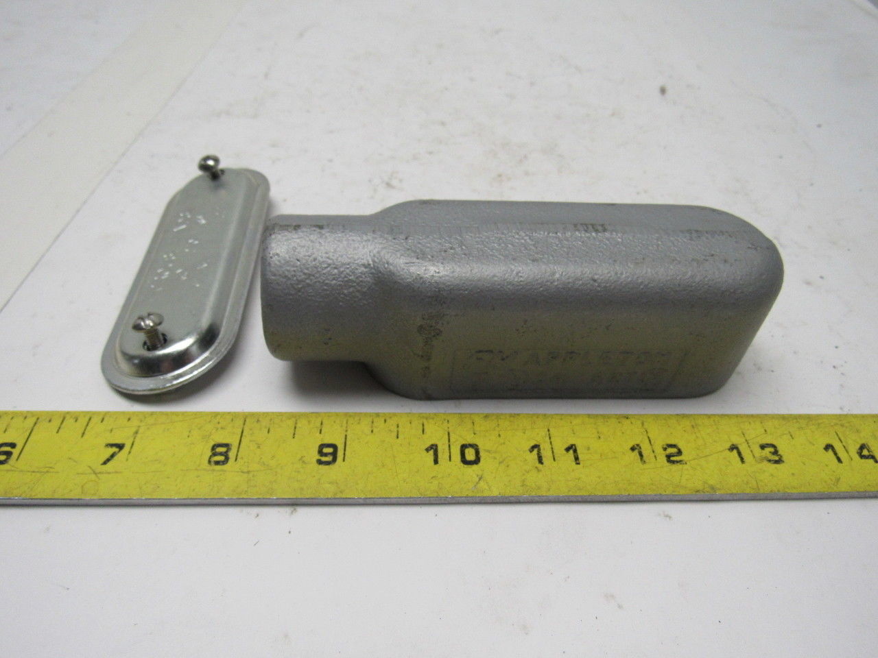 Appleton E27 x 3/4 NPT Cast Malleable Iron Threaded Conduit Body Lot Of 3