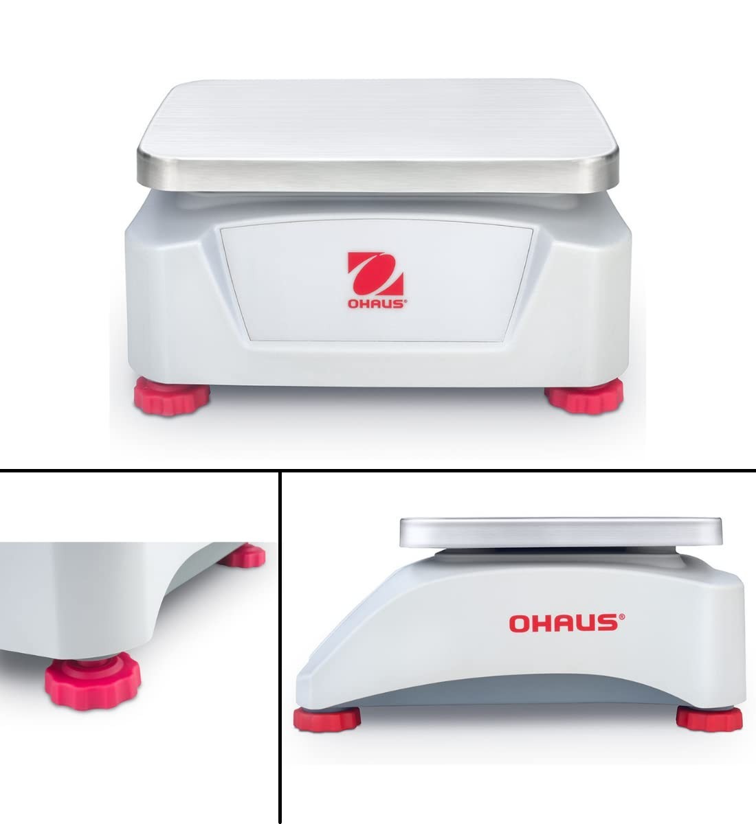 Ohaus Valor 1000 V12P15 Digital Bench Scale 15kg x 2g Backlit LCD 1500Hr Battery