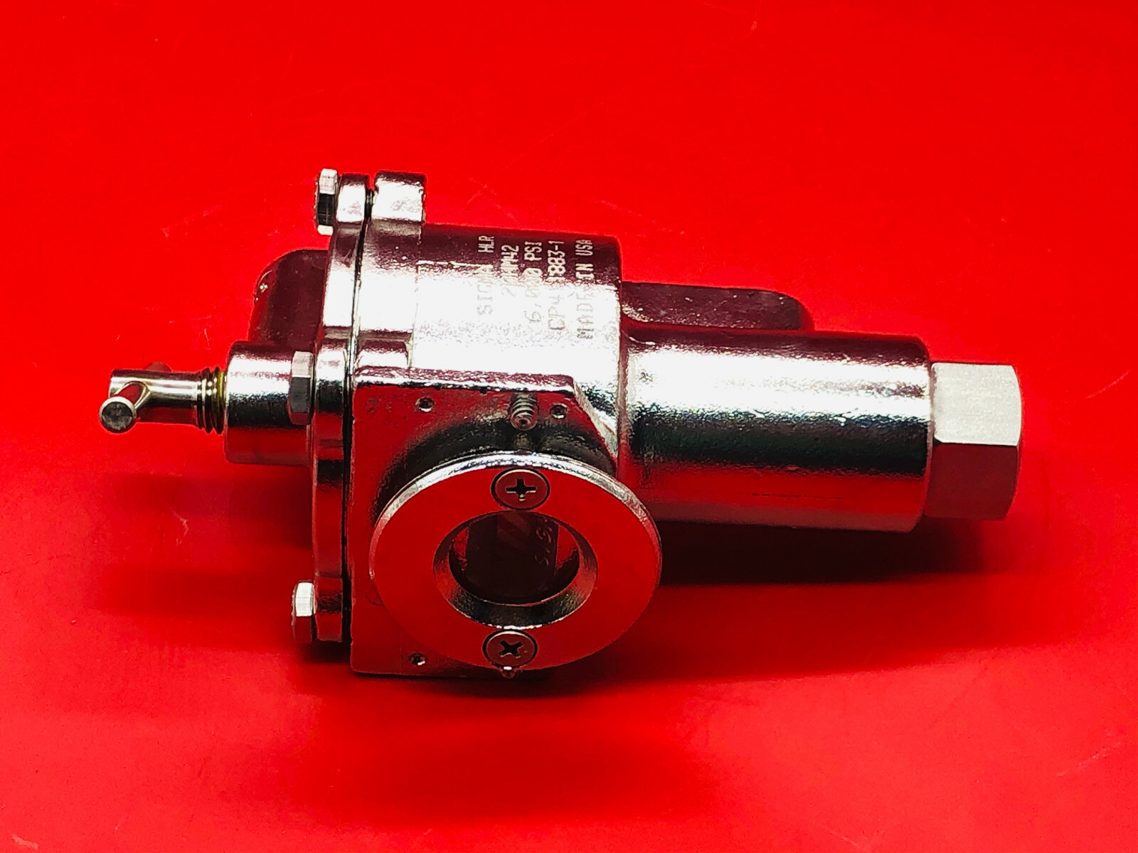 Sigma HLR 20HM42 Stainless Steel Hydraulic Flow Control Valve, 6000 PSI