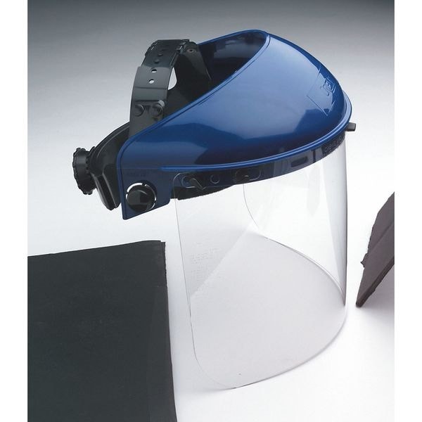Mcr Safety 181640 Face Shield Visor, Clear Visor, 8″ Height, Uncoated Lens,