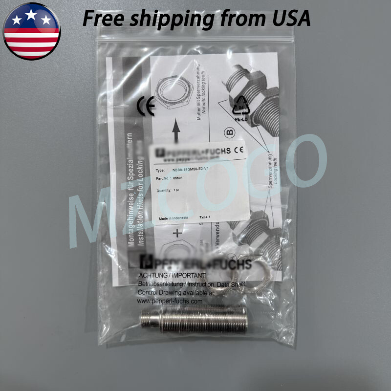New For Pepperl Fuchs NBB8-18GM50-E2-V1 Proximity Sensor 10-30v-dc 200mA 4-Pin