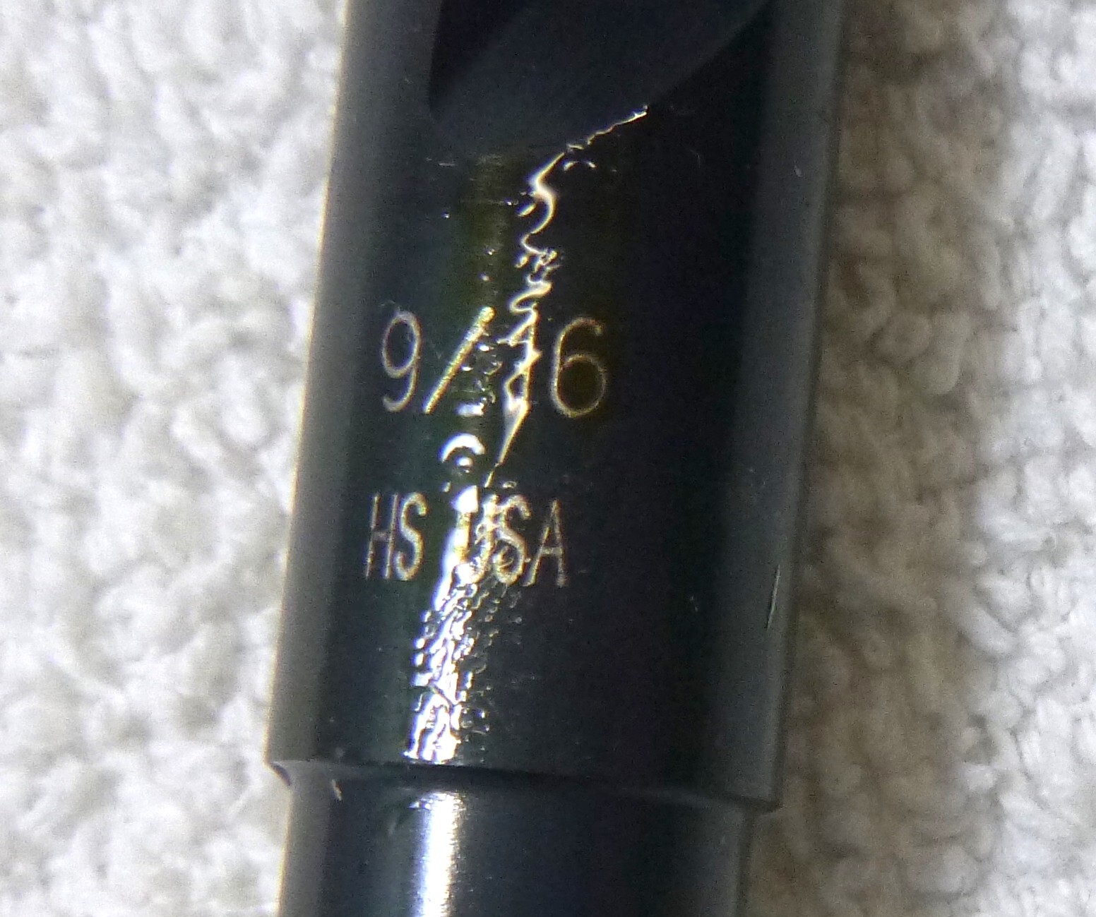 Cle-Line 9/16″ Twist Drill Bit 1/2″ Reduced Shank 6″ C20736 HSS USA