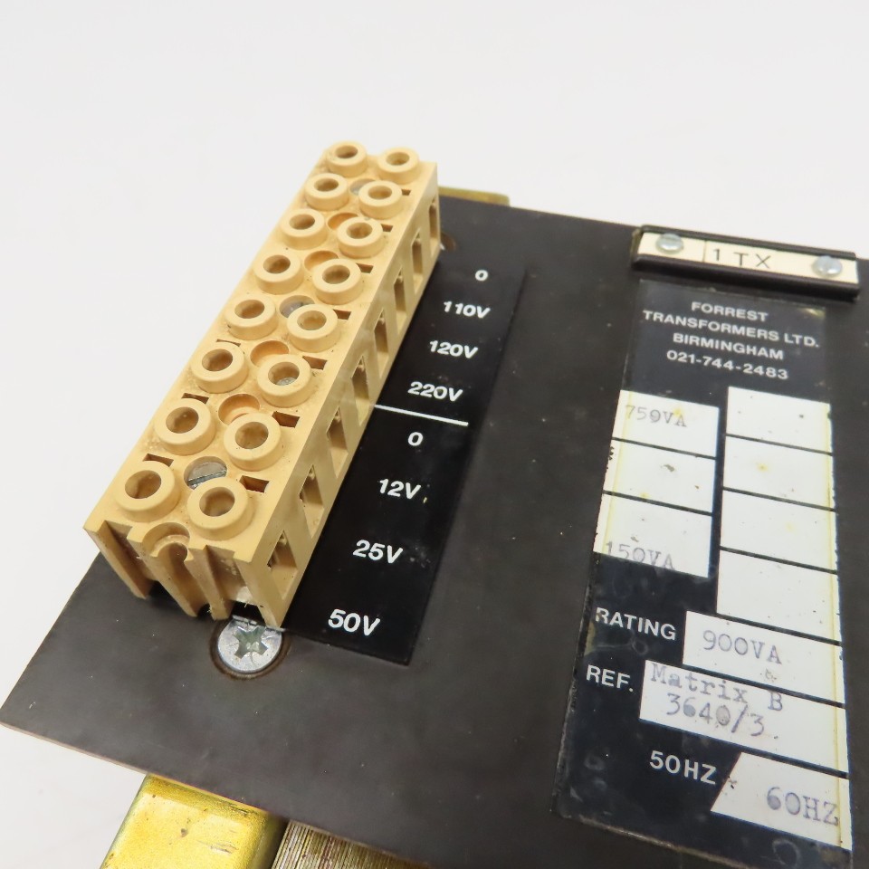 Forrest 220-440V 50/60Hz Pri Transformer 750/150VA 12-50V/110-220V Output