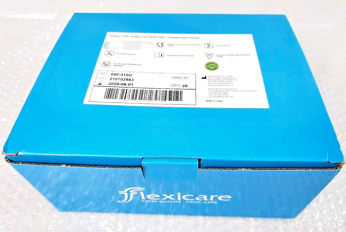 BRITEPRO SOLO FIBER OPTIC 040-310U BOX OF 20 (06/2026)