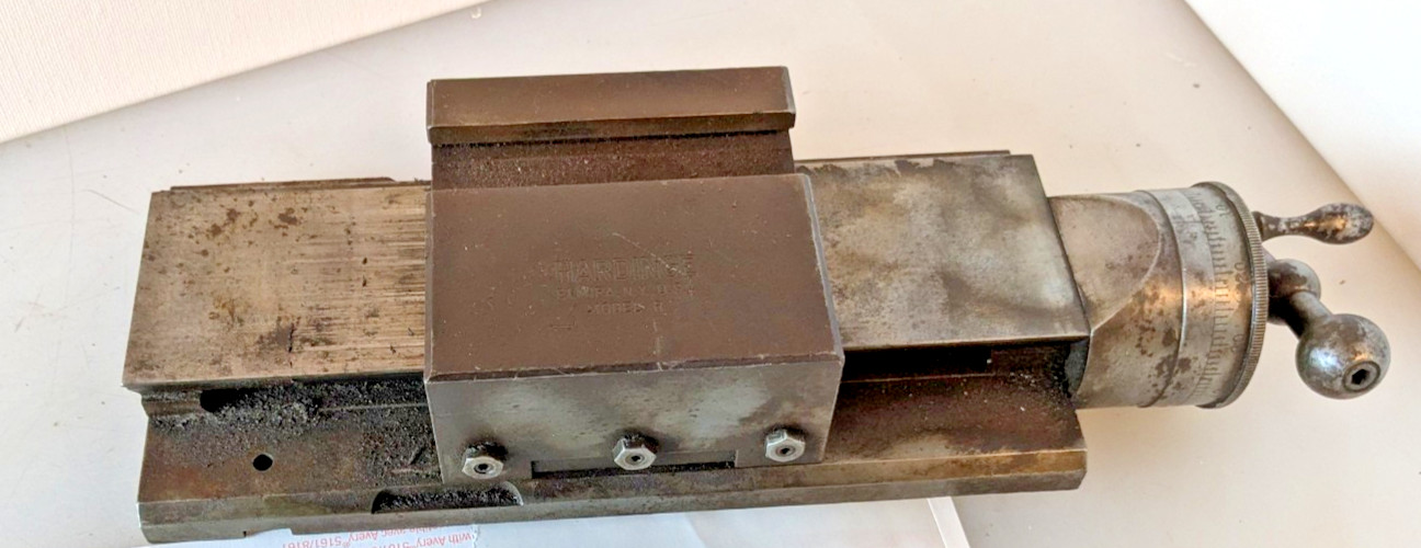 Hardinge Top Slide From X-Y Compound Model R for Parts
