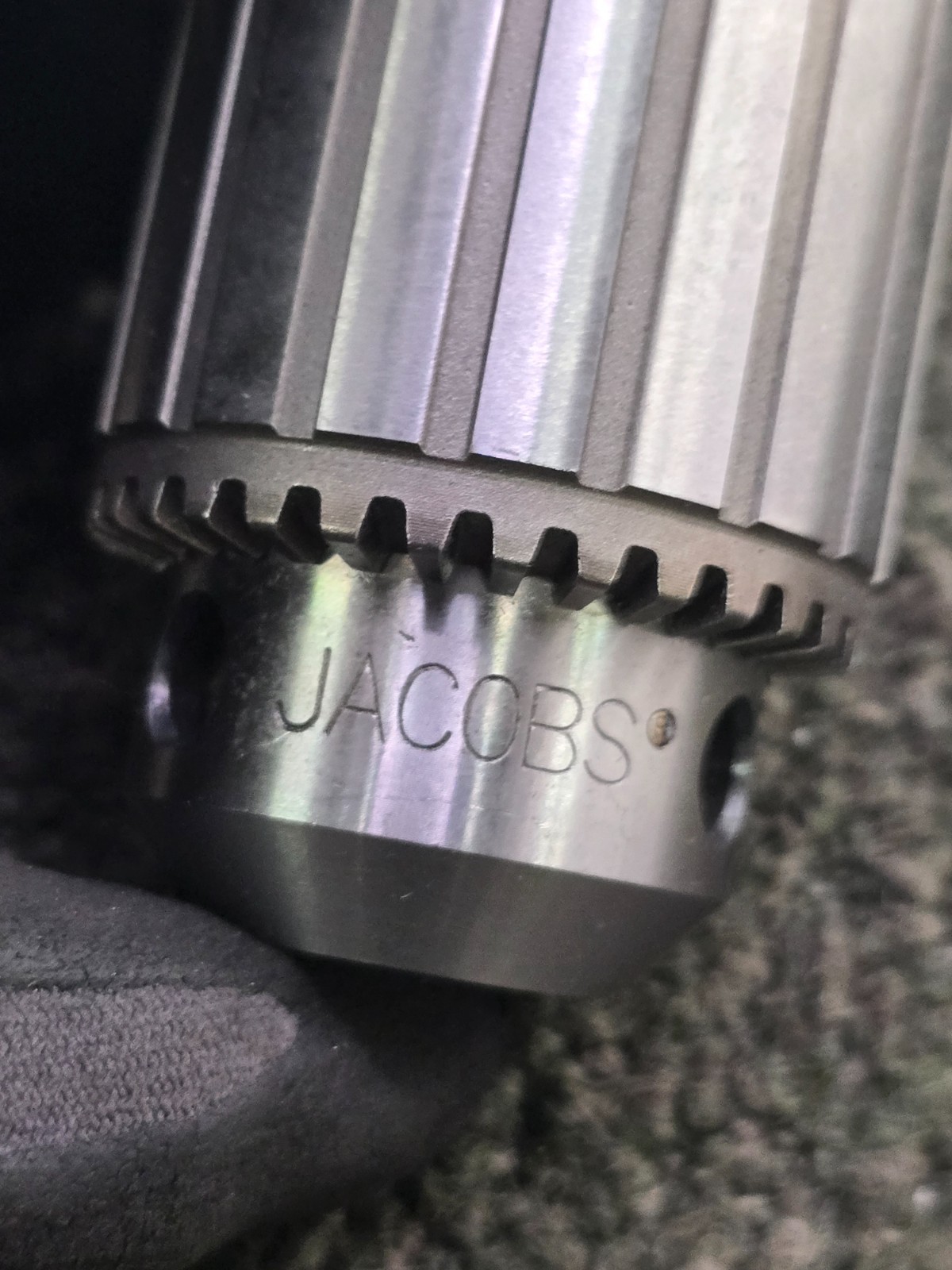 Jacobs 34-022 No. 2 Heavy-Duty Tapered Bearing Drill Chuck 0-1/2 inch Capacity