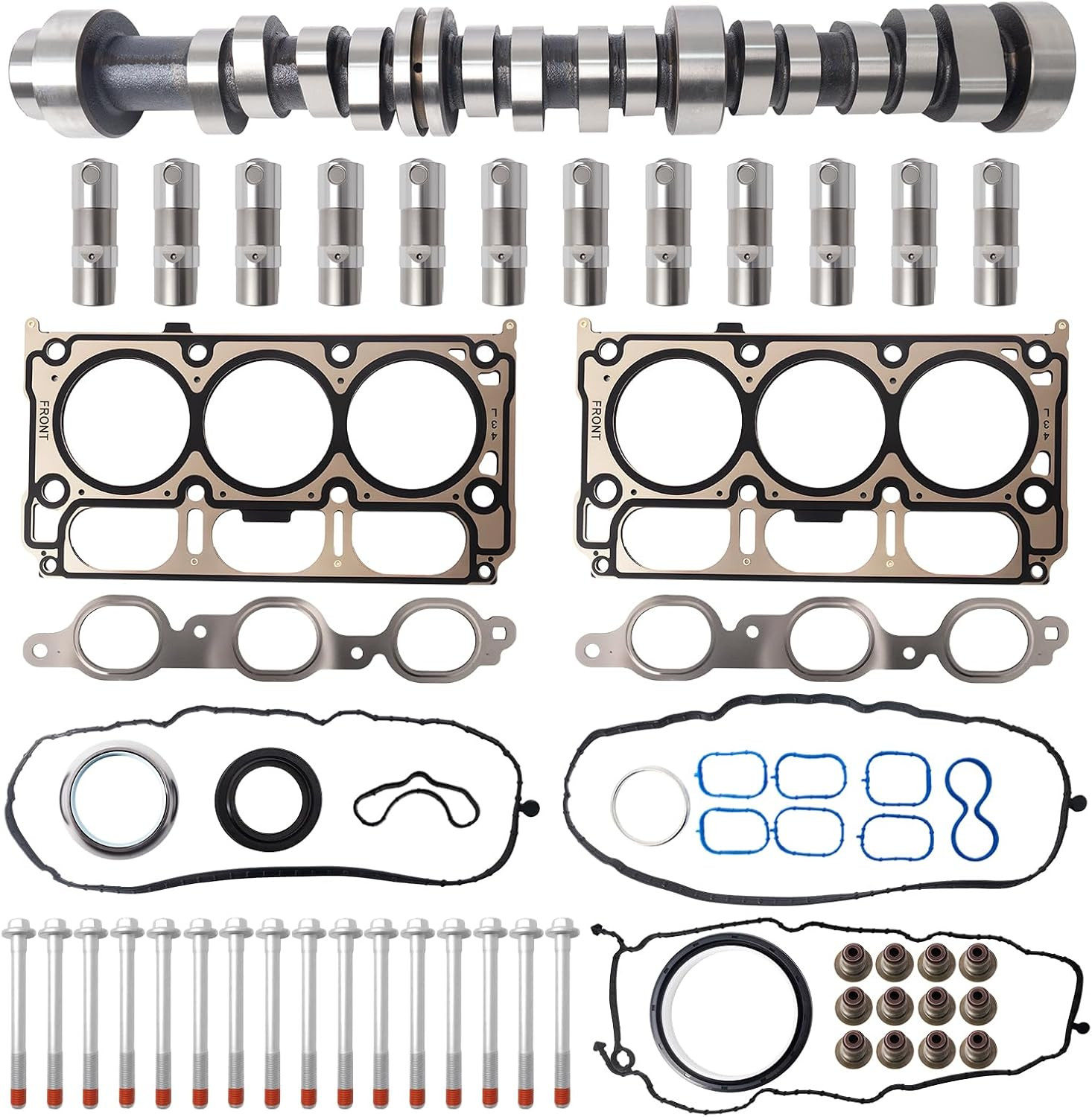 N.o.n-A.F.M DOD Conversion Kit w/Camshaft Lifters for 14-20 Silverado Sierra 4.3