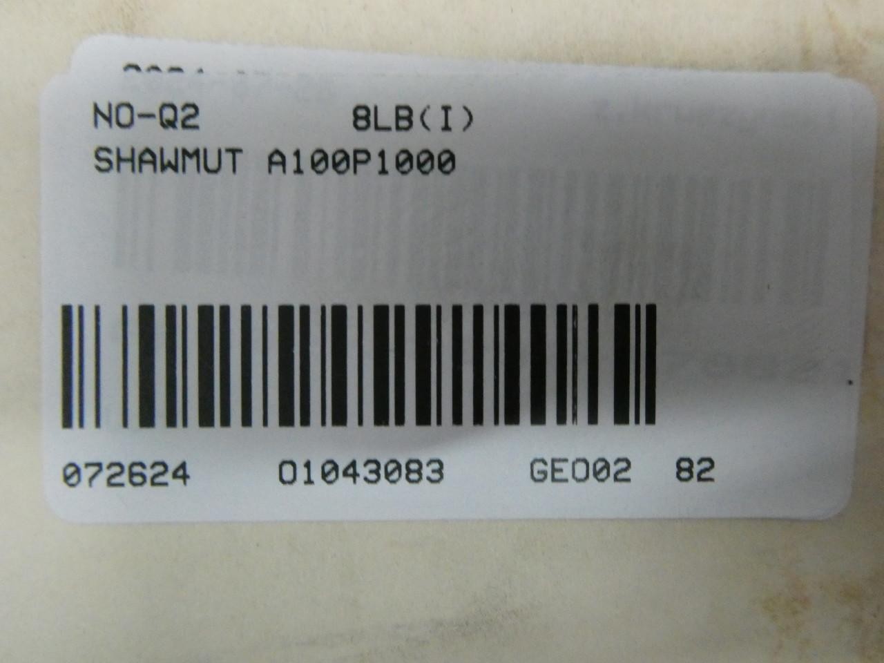 Shawmut A100P1000 Amp-trap Form 101 Semiconductor Fuse 1000a 1000v-ac 750v-dc