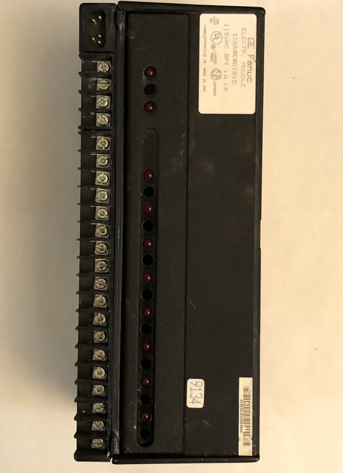 GE FANUC, IC660EBD101D/IC660TSD100B, GENIUS BLOCK IN OUT MODULE 115V