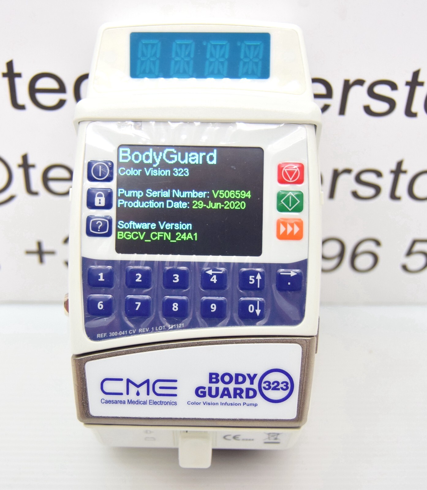 CME BODYGUARD 323 SYRINGE DRIVER With Charger (New)