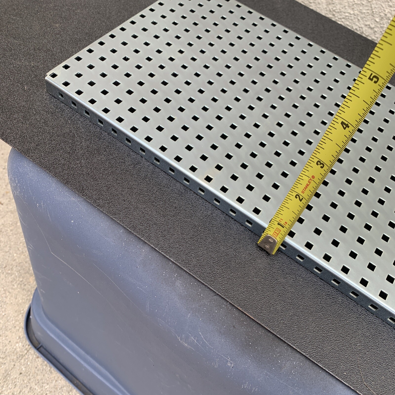 15×7 1/2 Inch Mounting Plate Galvanized Steel.brand New Item