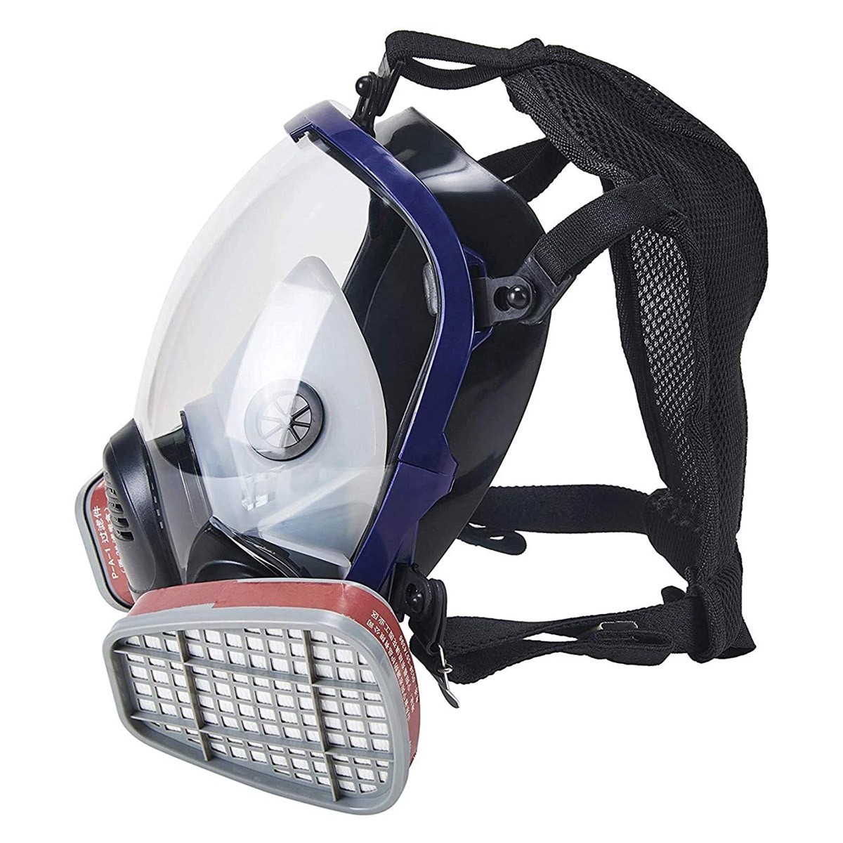 Facepiece Reusable Respirator 15 in 1 Full Face Gas Mask For Painting Spraying