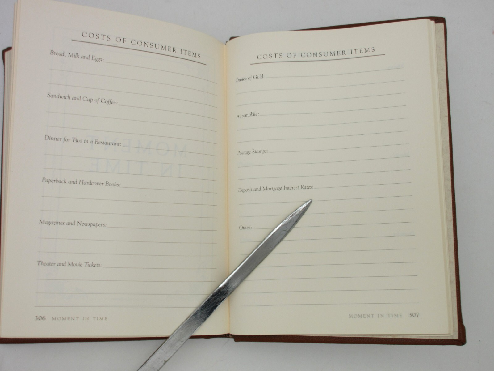 Journal Diary 6″ Leather Hardcover 320 Lined Pages Graphic Image Black