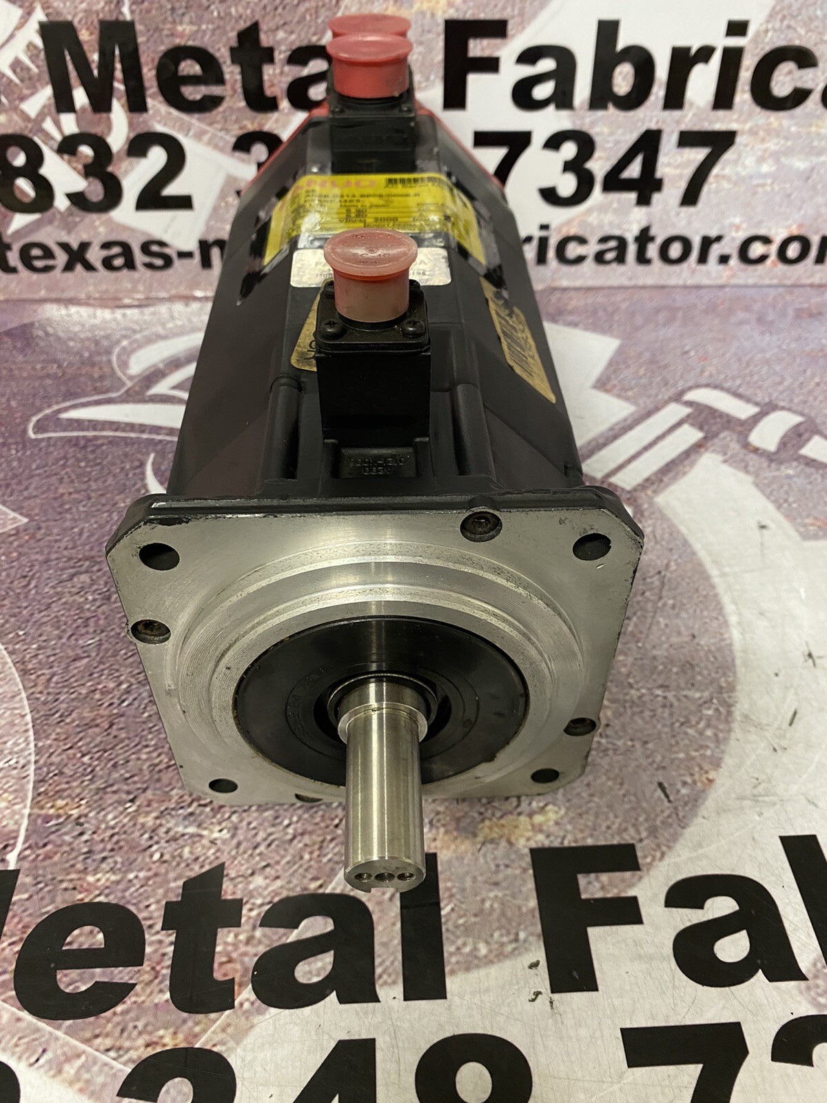 Fanuc AC Servo Motor 5S A06B-0314-B605/0008-R 3Ph, 5.90 Torque, 5.80Amp, 8 Poles