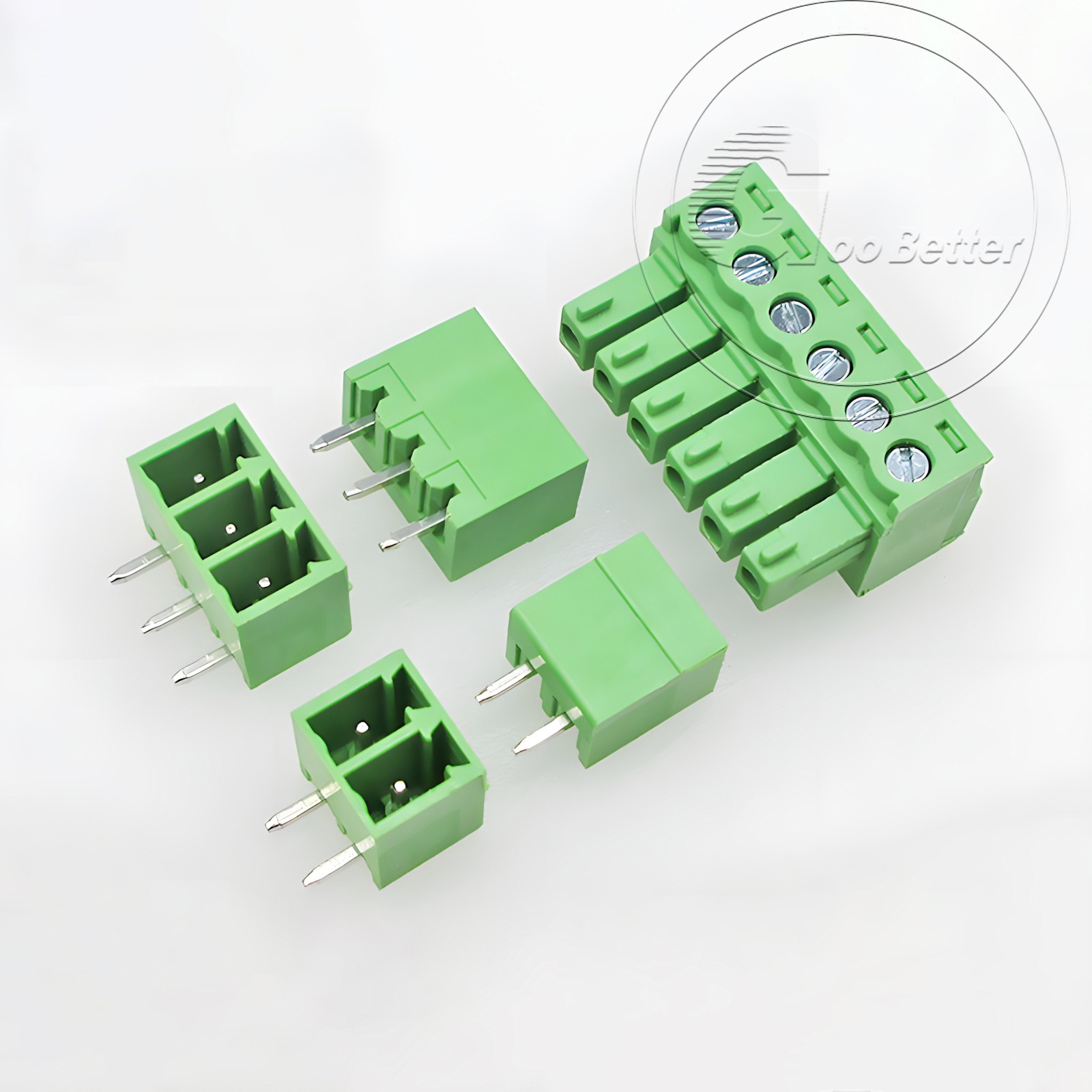 3.5mm Pitch PCB Terminal Block Plug-in Screw Connector 2Pin – 24Pin Plug / Pin