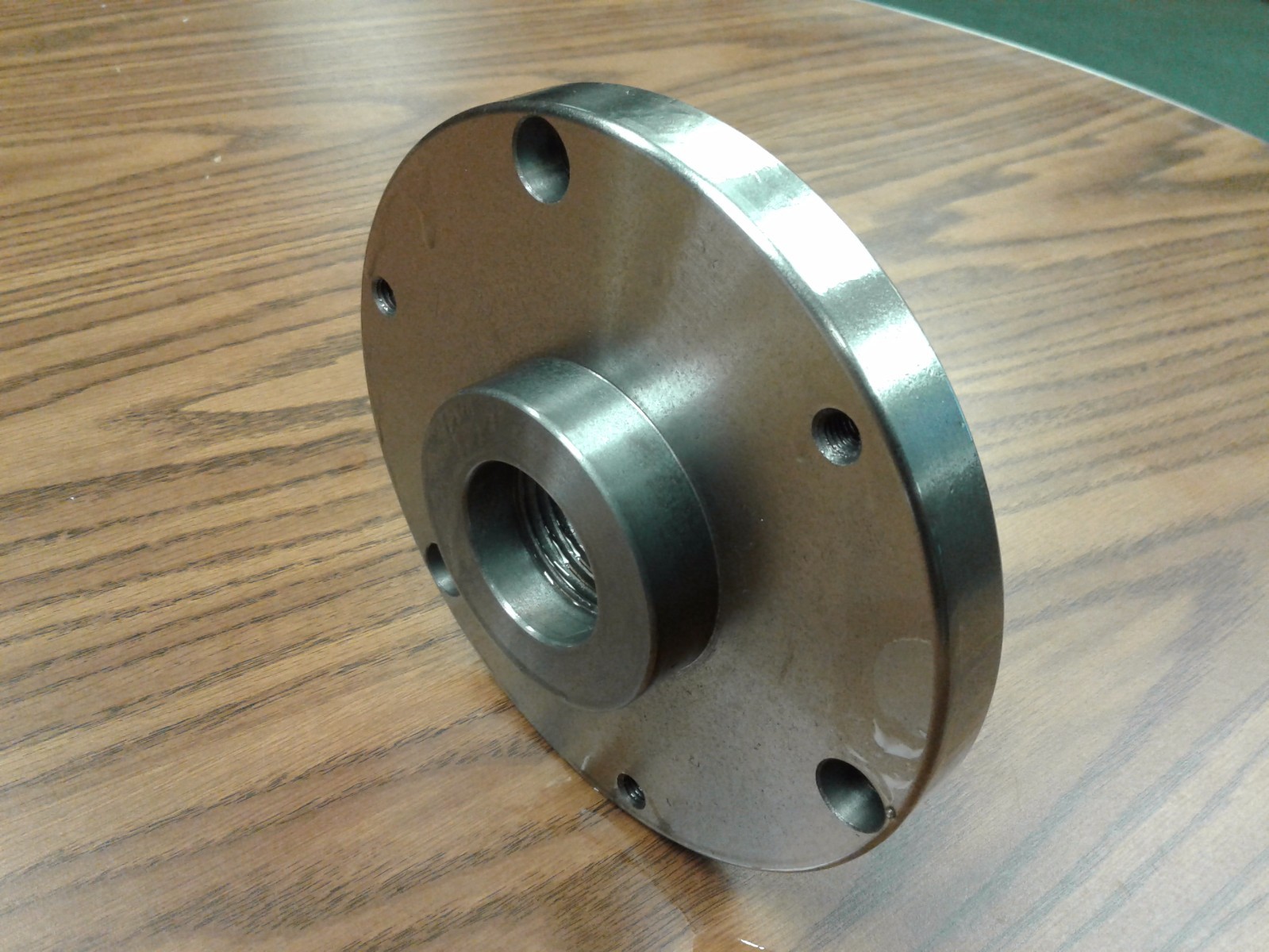 1-1/2″-8 thread adapter Plate for 6″ self centering LATHE CHUCKS #ADP-06-1128