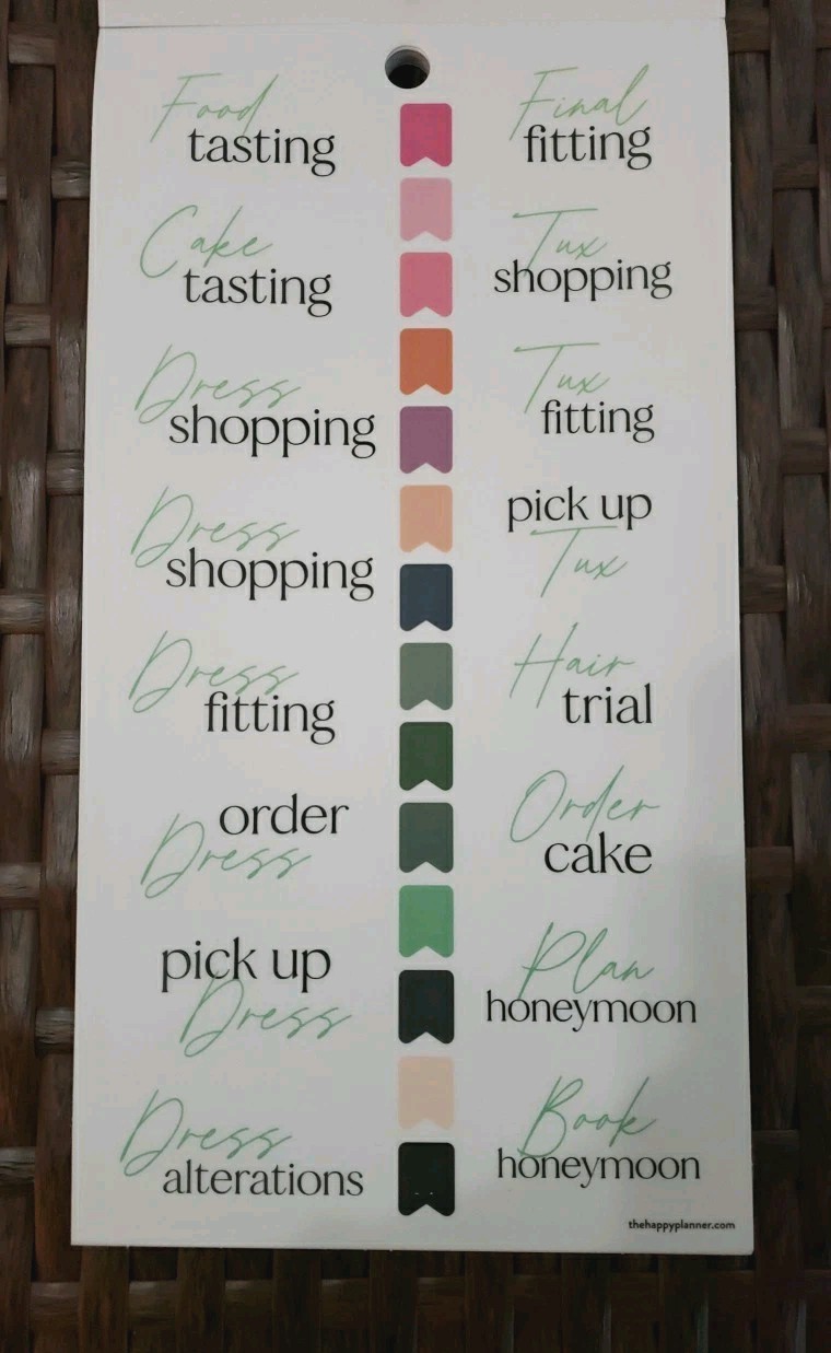 Happy Planner GARDEN WEDDING Value Pack Stickers 1322 Pieces