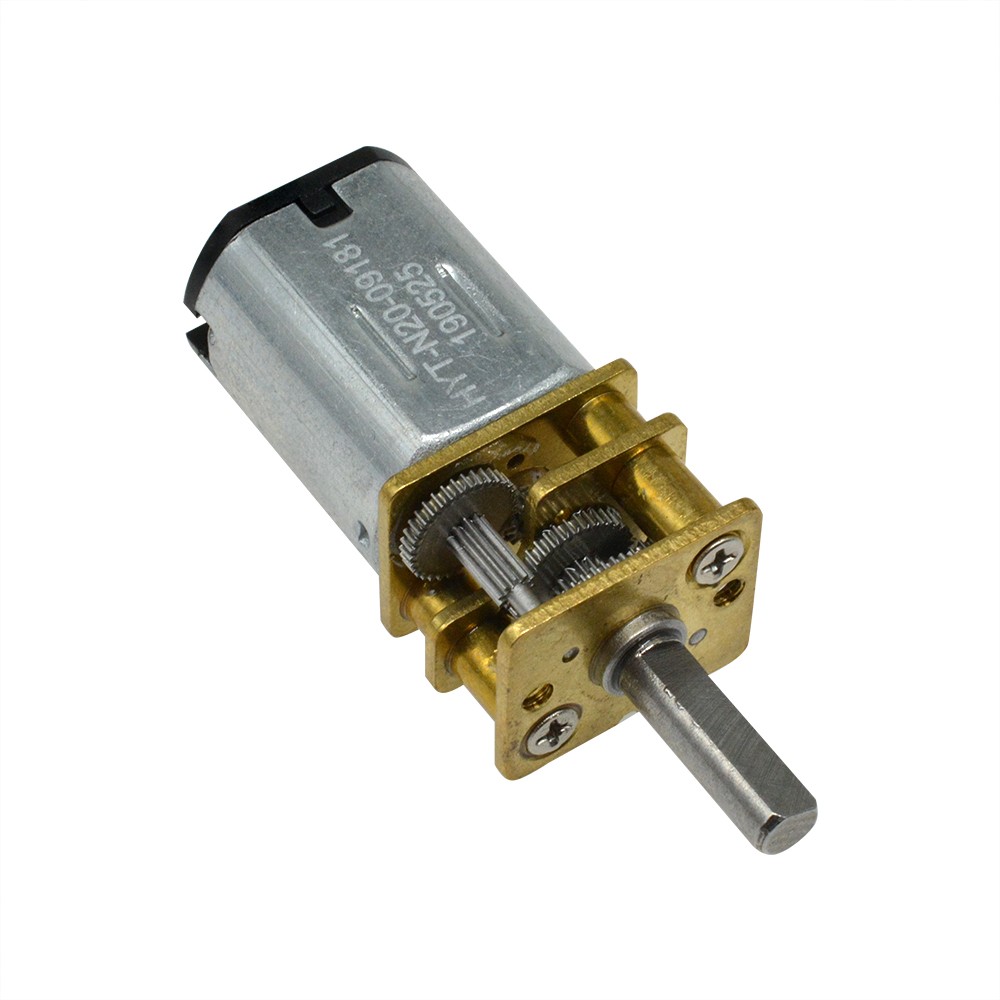GA12-N20 DC 3V/6V/12V Micro Electric Gear Motor Speed Reduction Metal Gearbox