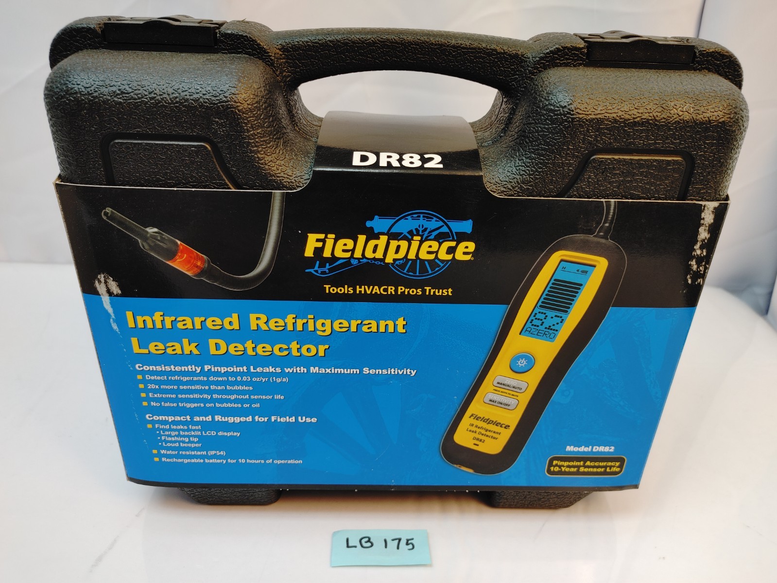 Fieldpiece DR82 LCD Display Advanced Infrared Refrigerant Leak Detector