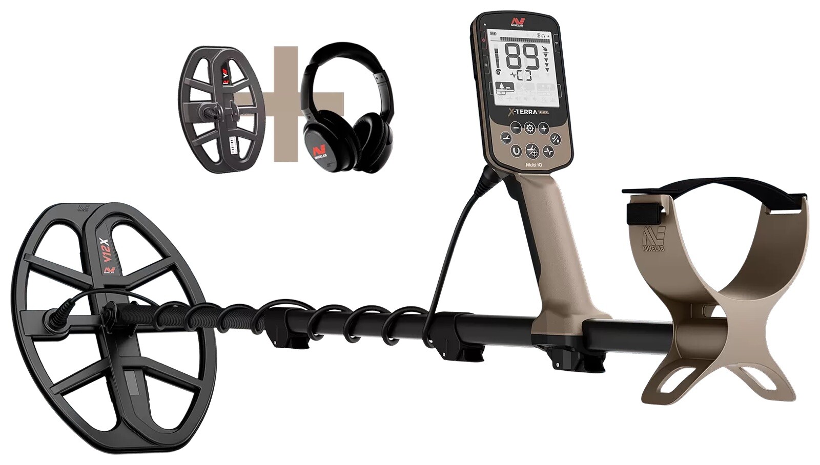 MINELAB X-TERRA ELITE EXPEDITION PACK METAL DETECTOR 2 Coils And ML-85 Headphone