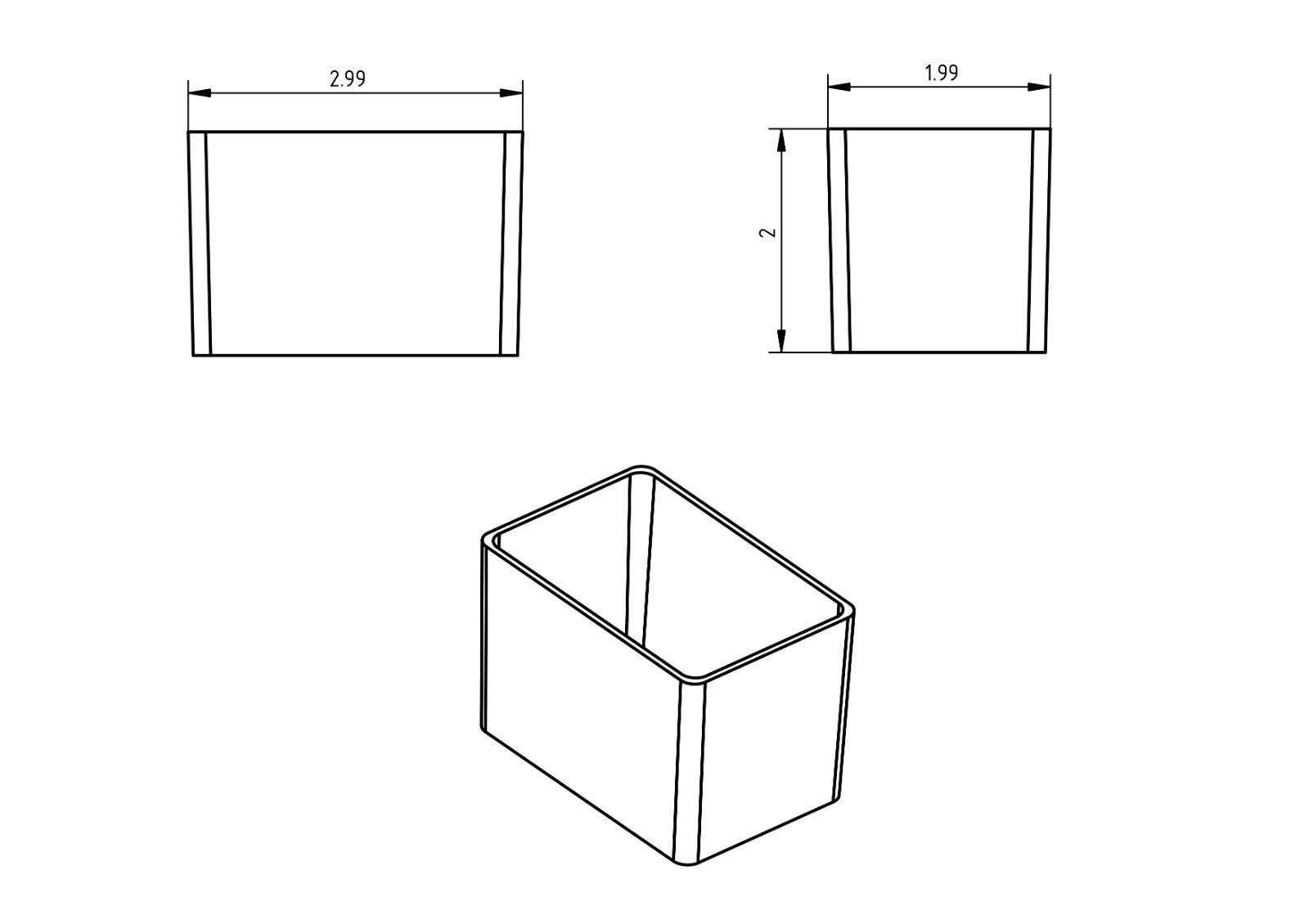 96pc 2×3″ Drawer Organizer Bins Modular Storage Hardware Craft Toolbox