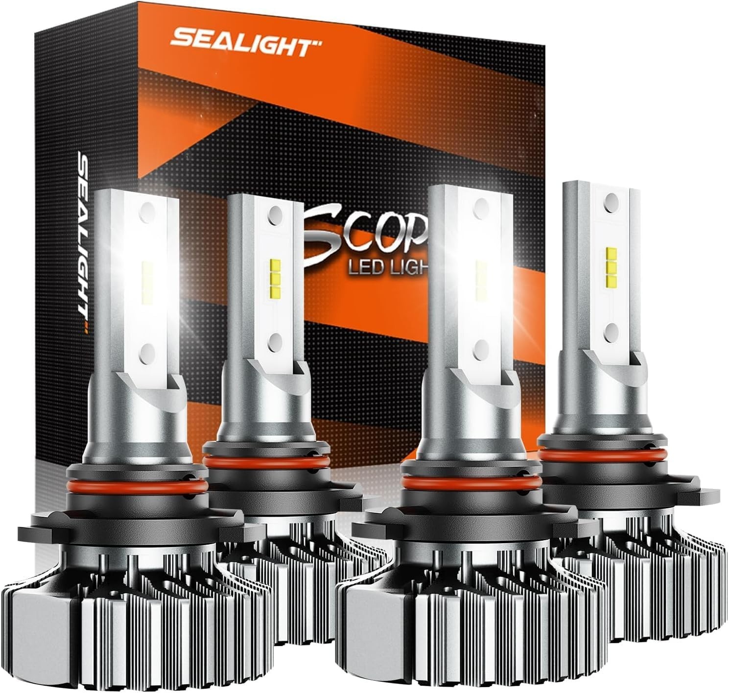 SEALIGHT 9005 9006 Bulbs 64000LM Fog Light, 3 Min Plug And Play, 11 Size, Pack