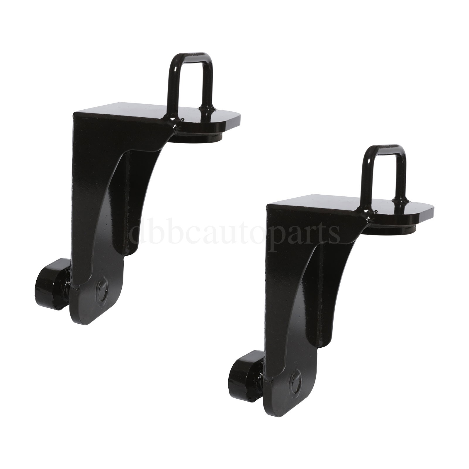 2PCS Shipping Container Jack Lug Leveler Heavy Duty U-Shaped Handle 50000LBS