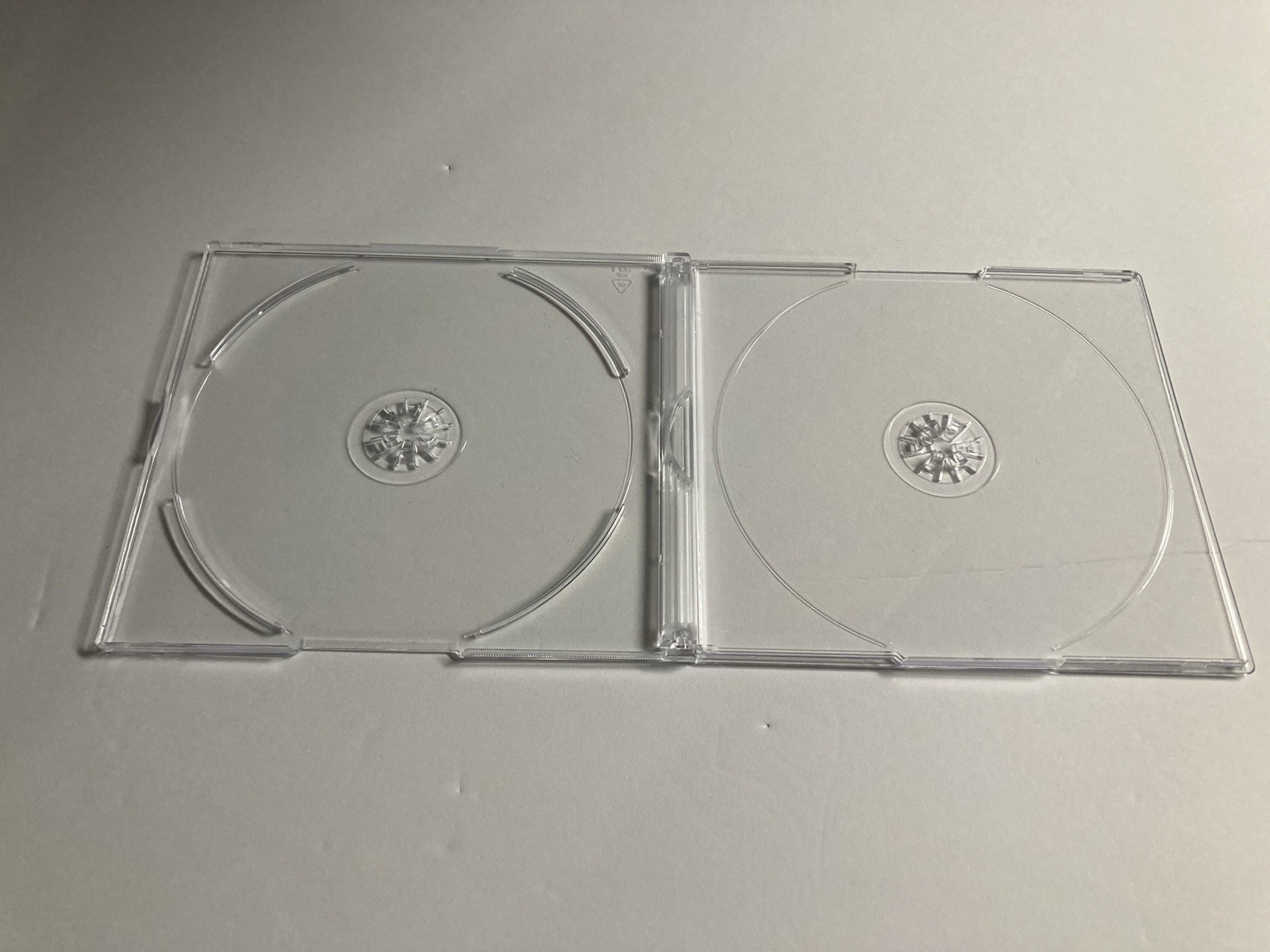ULTRA SLIM DOUBLE JEWEL CD CASES, CLEAR ( PACK OF 5 )