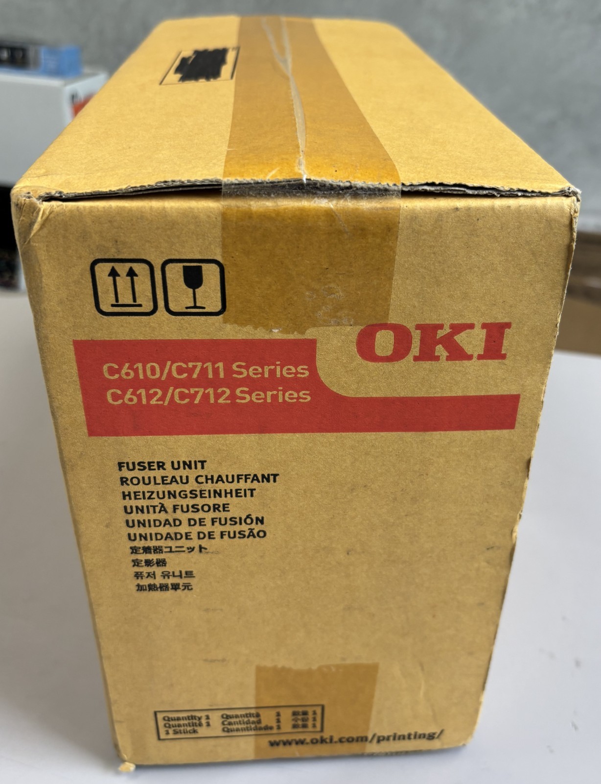 OKI Okidata Genuine C610 C711 Fuser 44289101 OEM Original C612 C712 – Sealed Box
