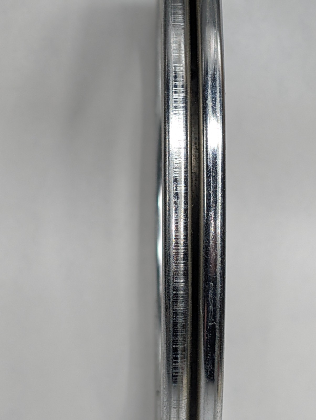 RING ONLY ~ VTG Holub Industries Hi Tape-Mate Fish Tape Winder Chrome USA-made