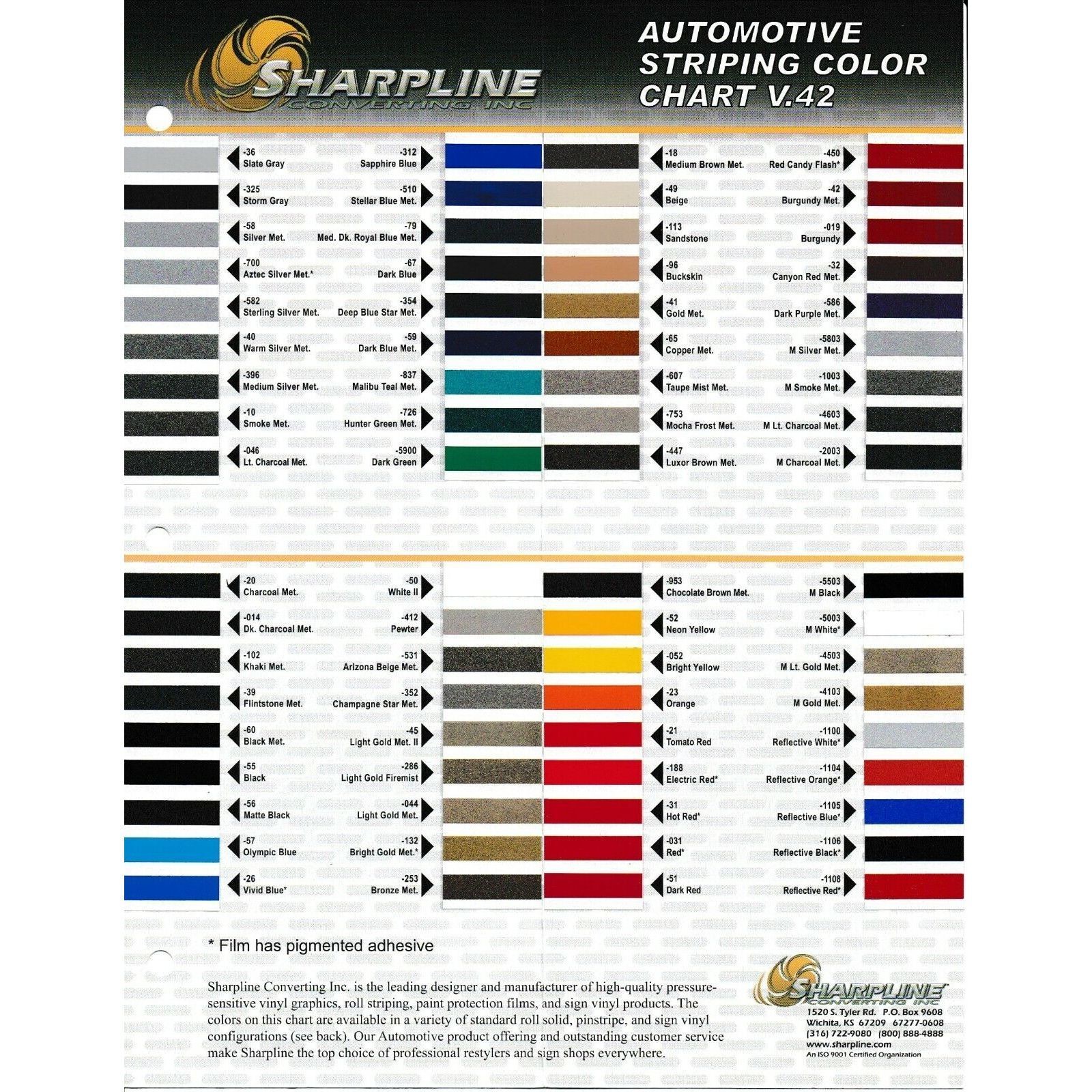 Sharpline Prostripe Pinstriping Tape [Single Stripe]: 1/16 in. x 40 ft. (Black)