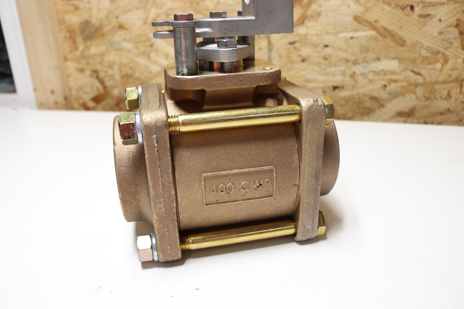 New Apollo 82a-240-57 Brass Bronze 316 S.S. PTFE NON Potable Water 3″ Ball Valve