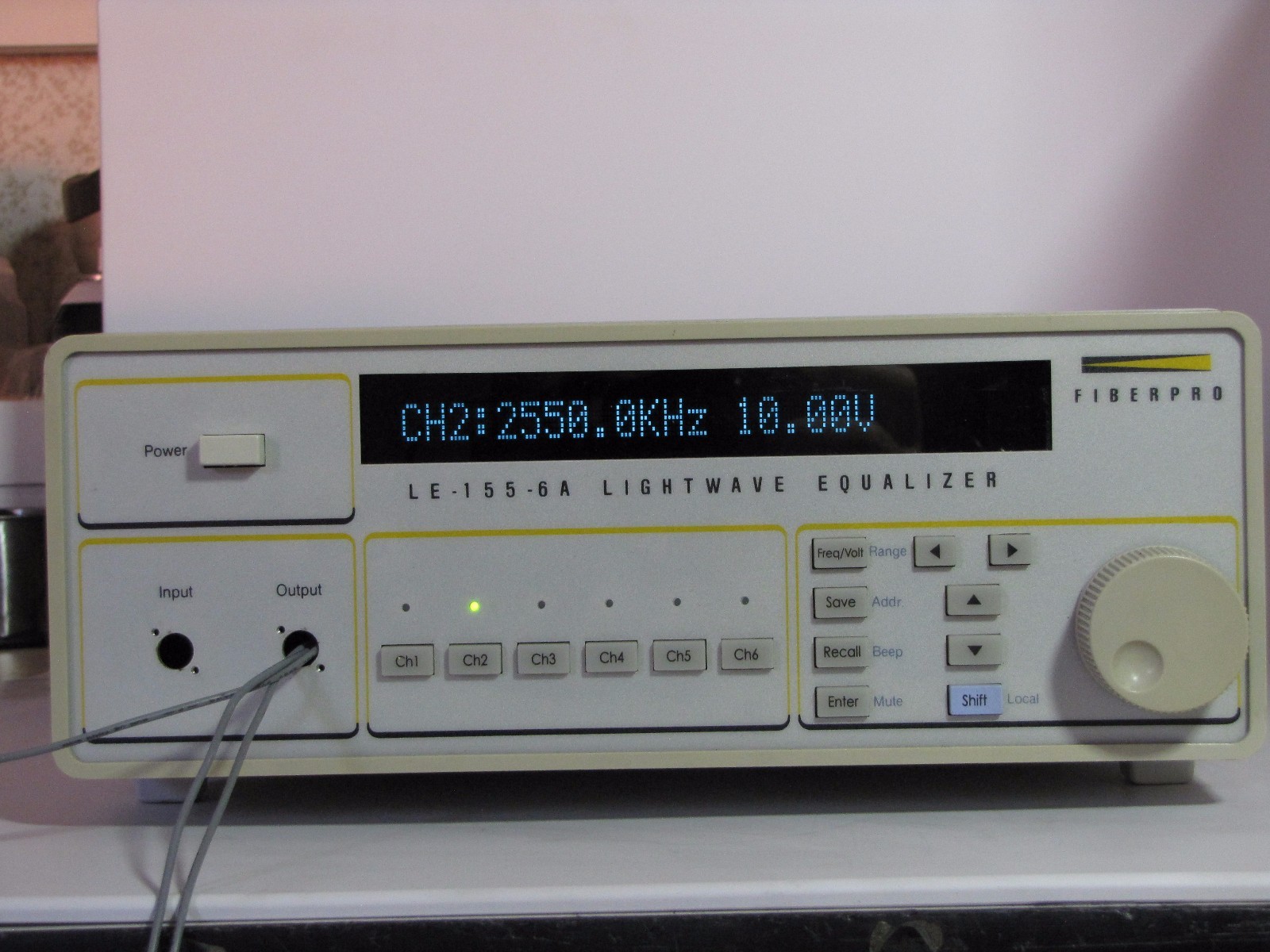 FiberPro LE-155-6A Lightwave Equalizer / Electrical Signal Generator III