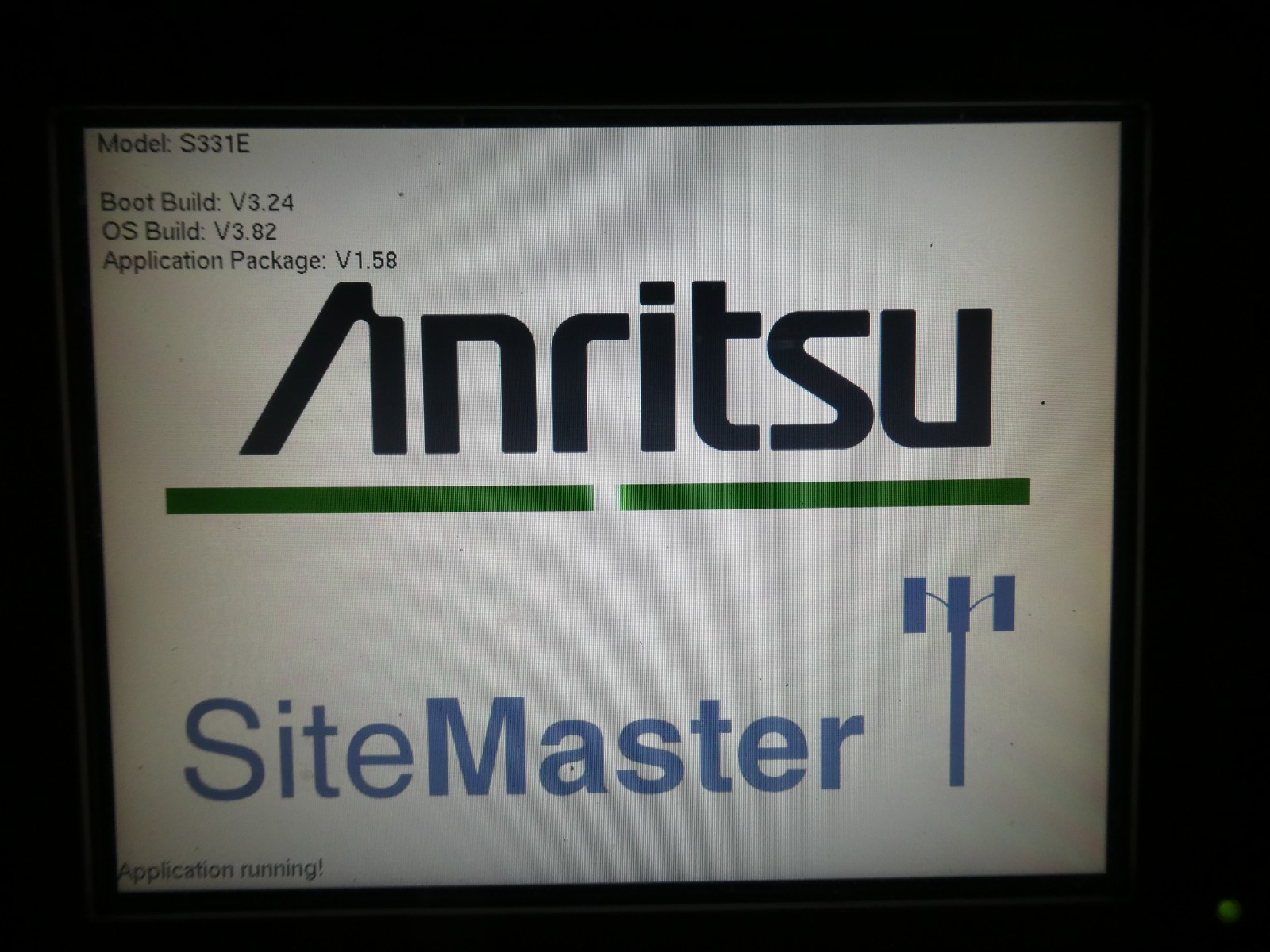 Anritsu S331E 2MHz-4GHz Cable & Antenna Analyzer SiteMaster V3.82 Surplus
