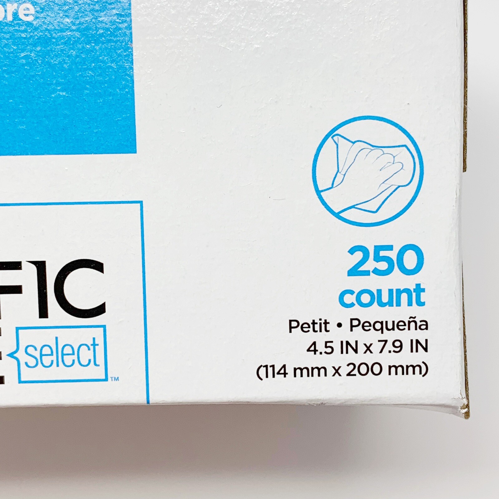 4-Pack Georgia Pacific Blue AccuWipe 4.5″ x 7.9″ Delicate 1,000 Wipers 29812 NEW