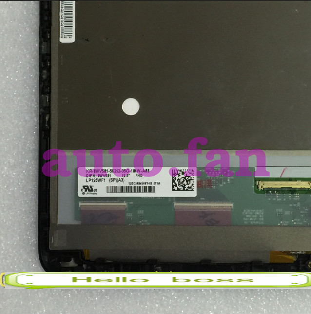 12 touch screen assembly LP125WF1-SPA3 E3 A2 E2 For