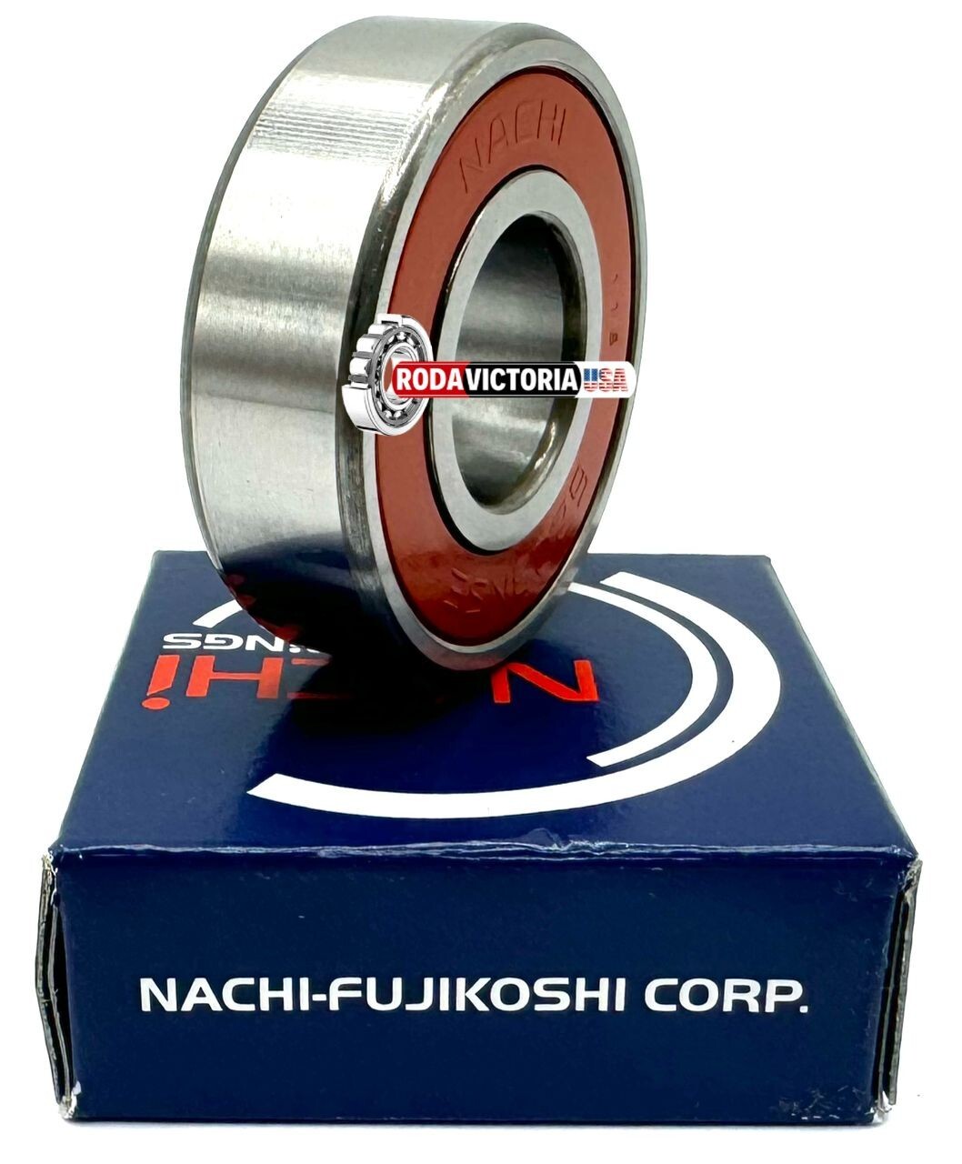 NACHI JAPAN 6203-2NSE9 BALL BEARING, RUBBER SEALED 17X40X12mm 6203 2RS C3.