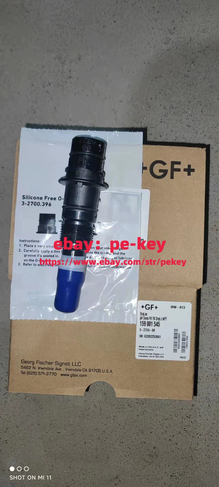 1PCS New GF Signet 3-2724-00 sensor/PE