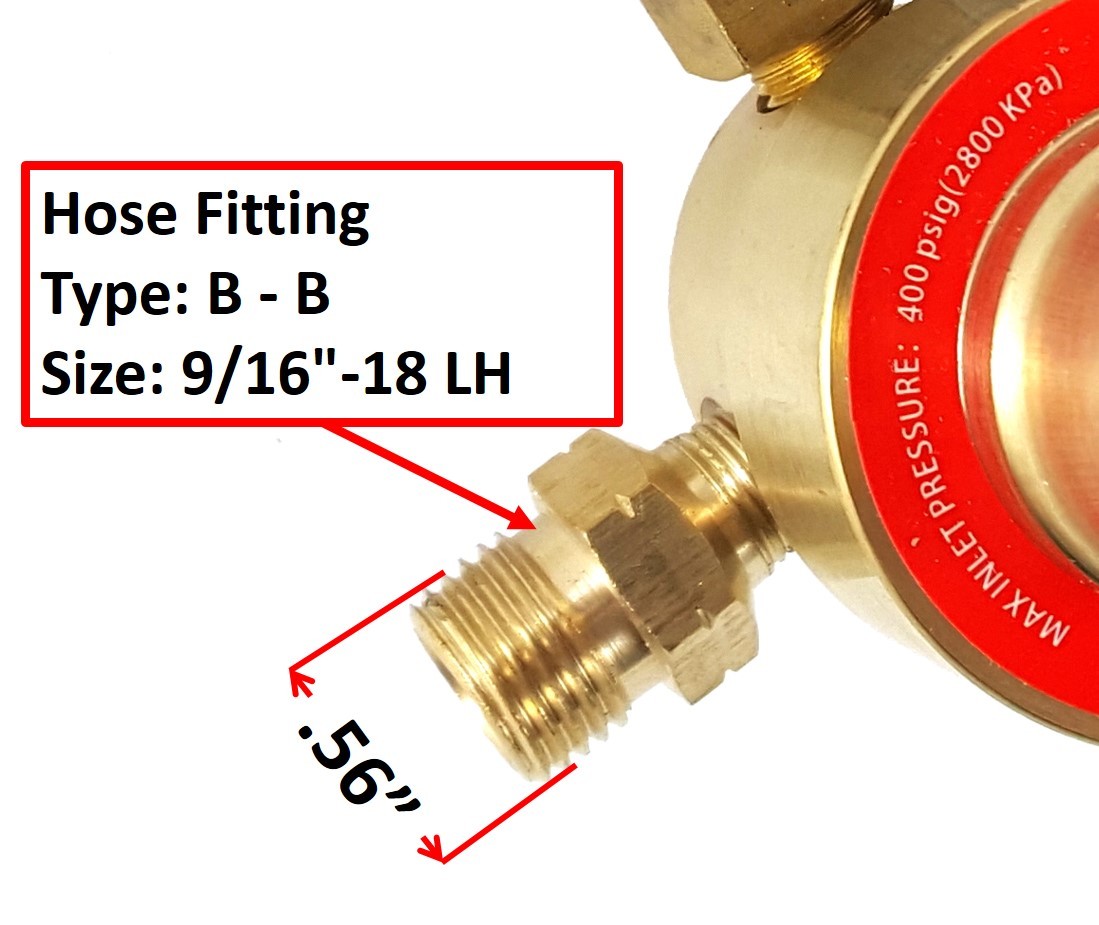 SÜA – Oxygen and Acetylene Regulators Welding Gas Gauges – Rear Entry – LDP