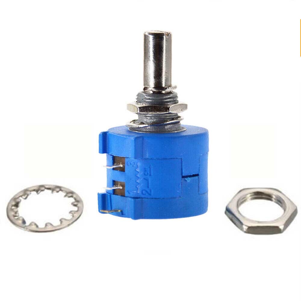 2/4/6X Rotary Wirewound Precision Potentiometer Pot 10-Turn 10-100K 3590S-2-103L