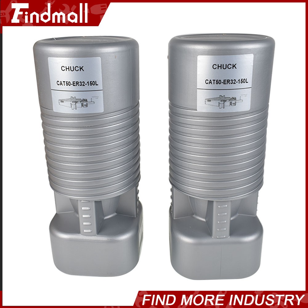 2PCS 6″ 150MM GAGE LENGTH TOOL HOLDER CAT50 ER32 COLLET CHUCK SET