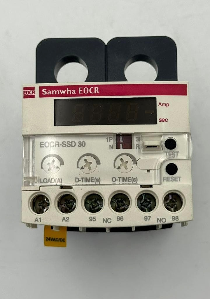 Samwha EOCRSSD30DB Electronic Overload Relay | 3–30A | 24VAC/DC