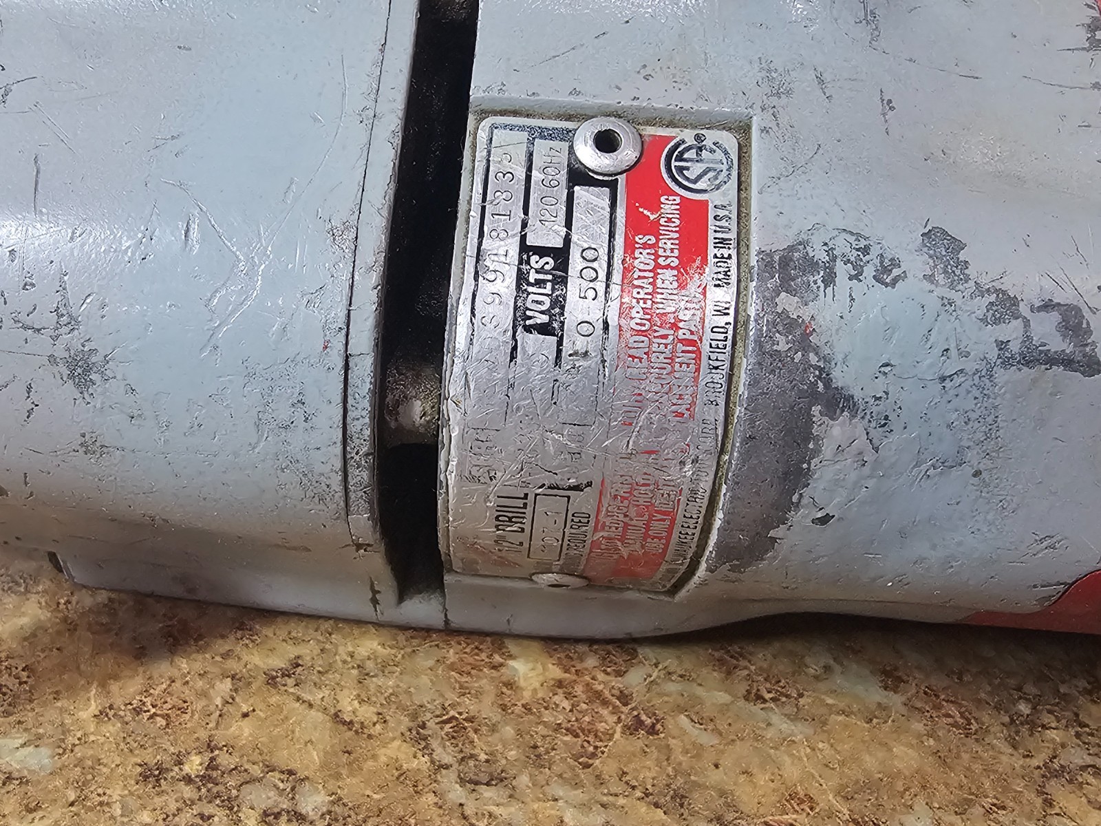 Milwaukee 1107-1 Heavy Duty 1/2″ Right Angle Drill Pre-owned