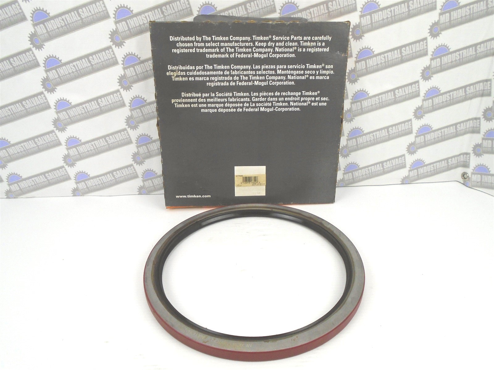 TIMKEN Industrial Oil Seal NATIONAL 417608 12.000 x 14.000 x 0.750