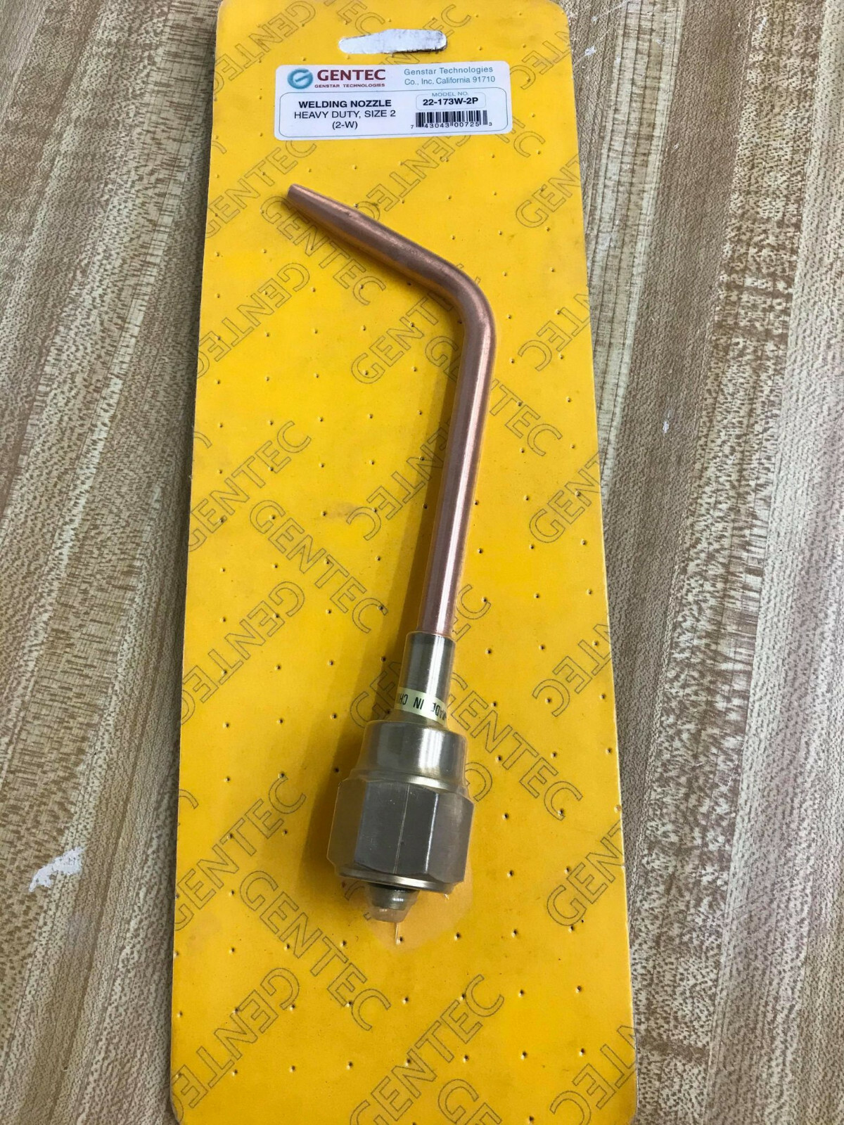 GENTEC 173W-2: Heavy Duty Oxy-Acetylene, Oxy-Hydrogen Welding & Brazing Nozzle .