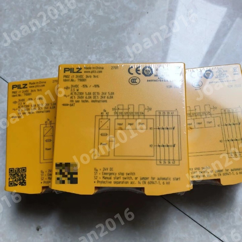1pcs New PILZ 710001 magnetic safety sensor PNOZ c1 24VDC 3n/o 1n/c