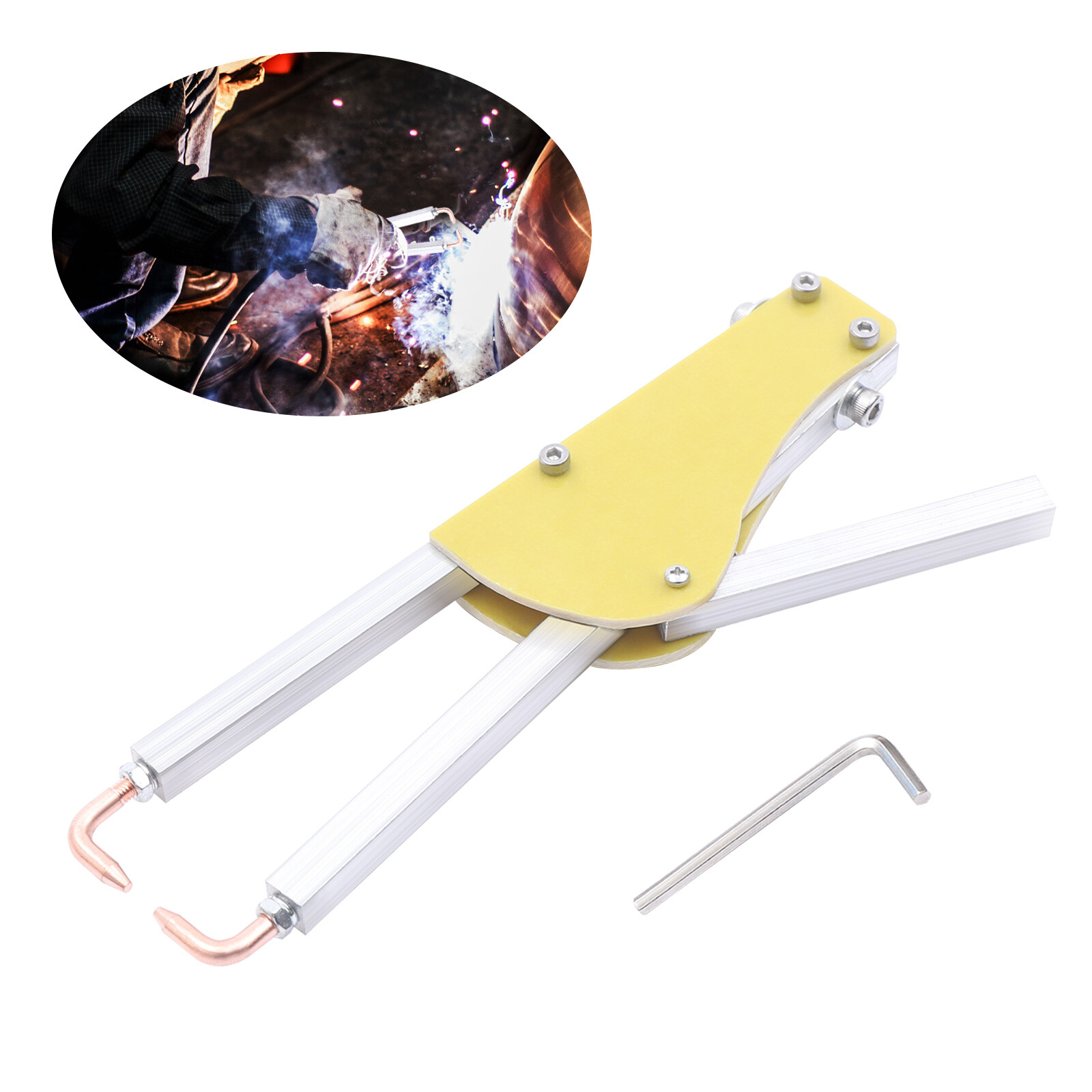 Portable Spot Welding Machine 4.84in Length Welder Spot Welder Welding Plier