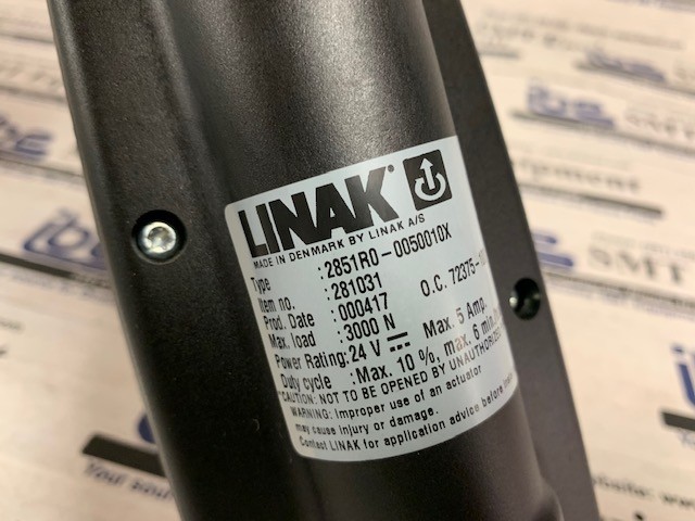 Linak Hood Lift Actuator Arm – 2851R0-0050010X w/Warranty