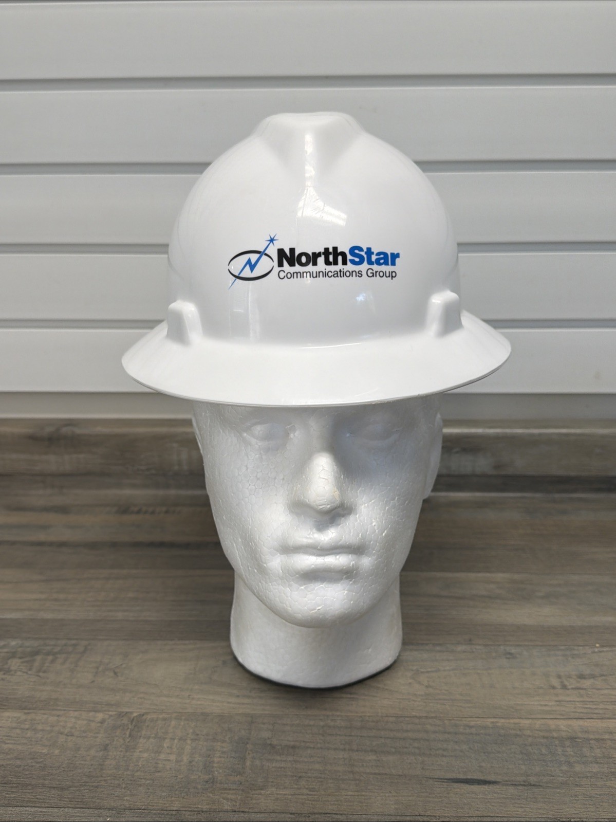 NorthStar Communications Group MSA V-Gard Style Hard Hat Medium White
