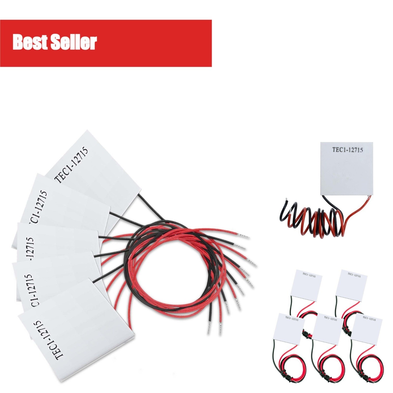5PCS TEC1-12715 Thermoelectric Cooler for Refrigeration Equipment